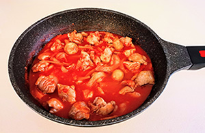 鶏肉のトマト煮の作り方